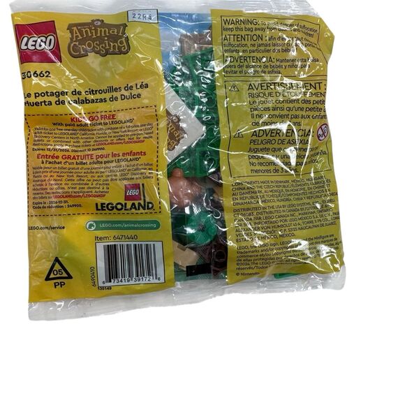 Lego 30662 Lego Animal Crossing Maple's Pumpkin Garden Set Fast Shipping - Picture 2 of 4